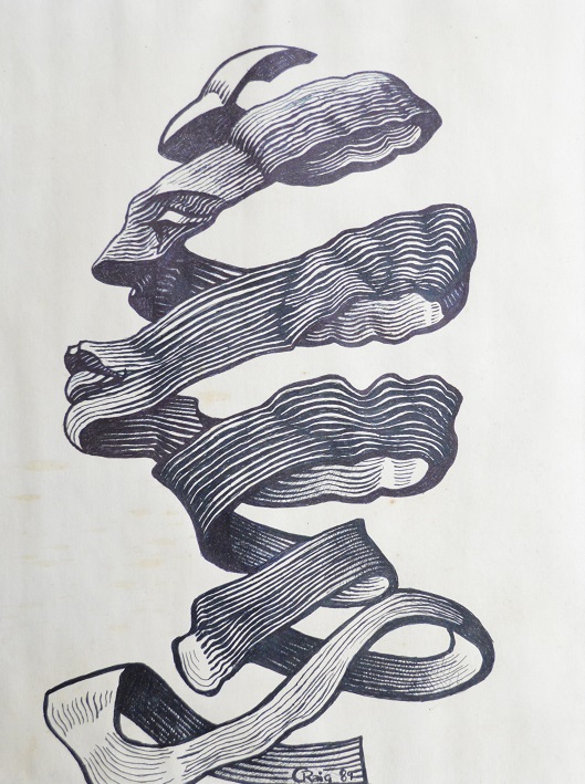 Drawing: MC Escher's Rind
